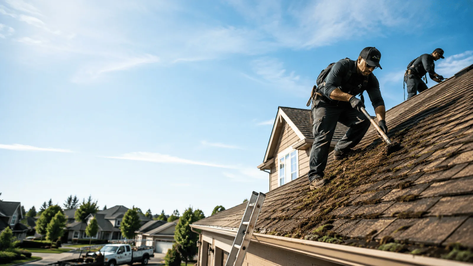 Roof Moss Removal in Coleman, OK near me